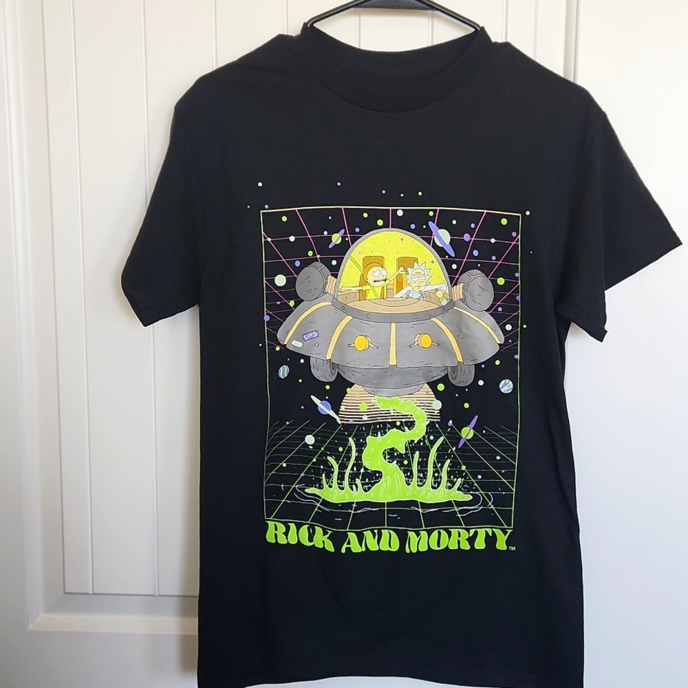 Rick and Morty Graphic Tee Shirt Men Size Small NWOT